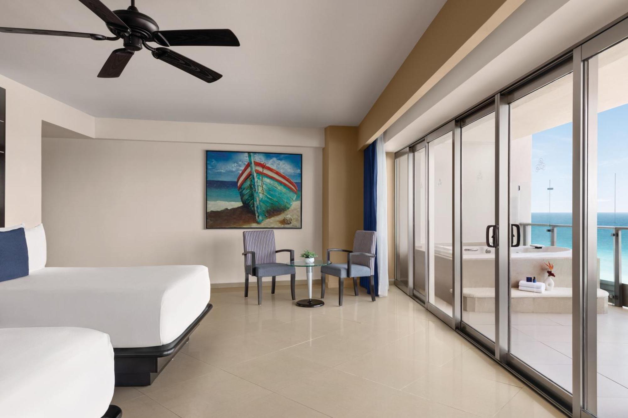 Ocean Front Suite Two Double Beds Adults Only